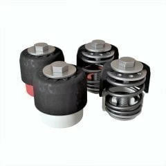 Виброгасители пружинные RF-PMM120 (4 шт, 65-120 кг), RexFaber