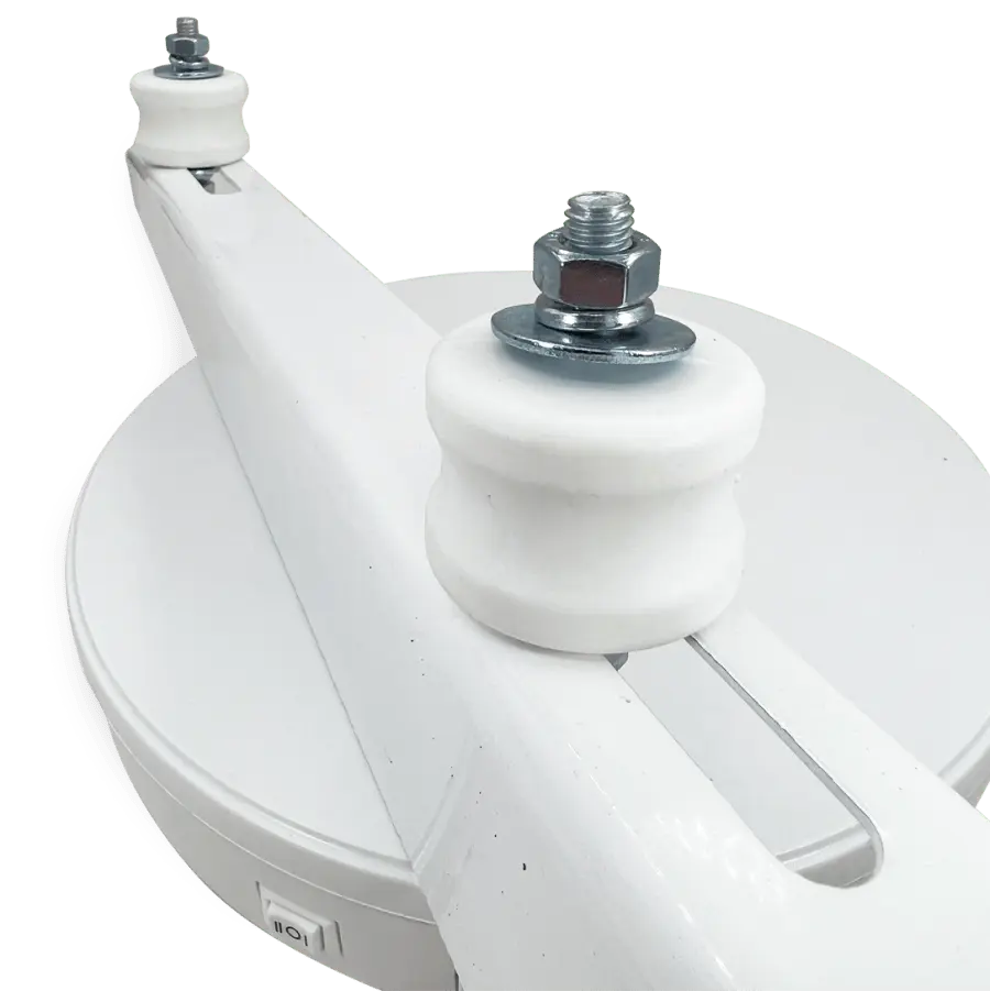 Виброгасители RF-V40P (4 шт, до 40кг, белые), RexFaber