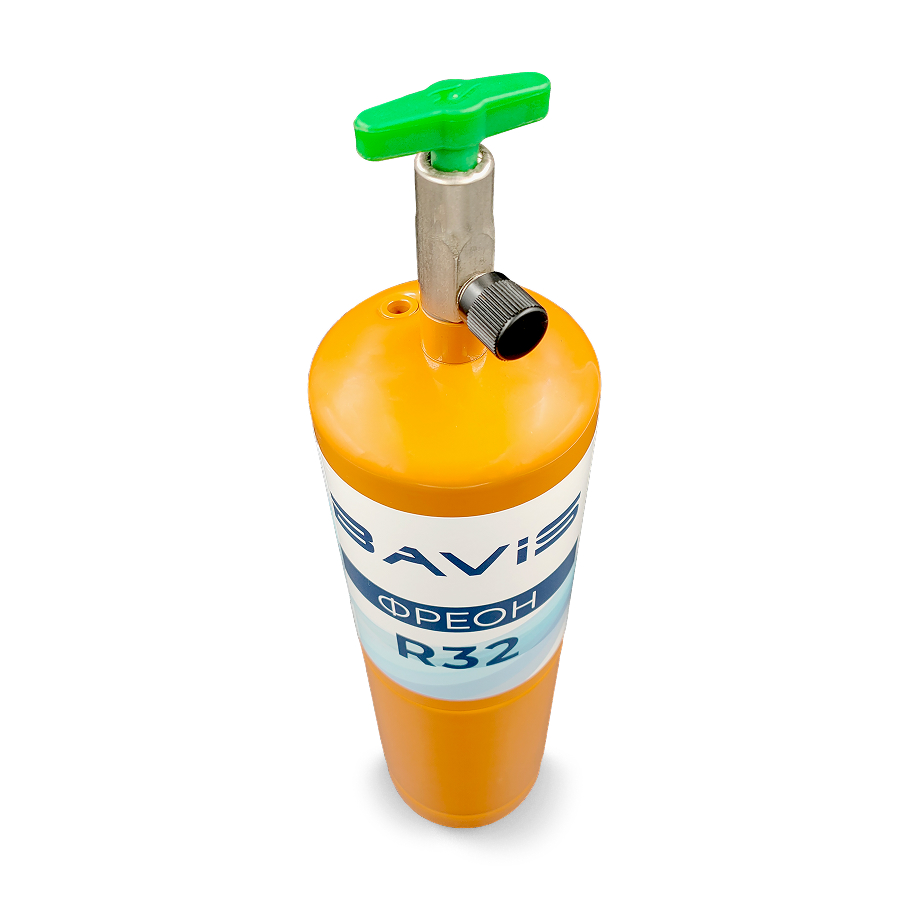 Фреон R32, баллон 0,68 кг с вентилем