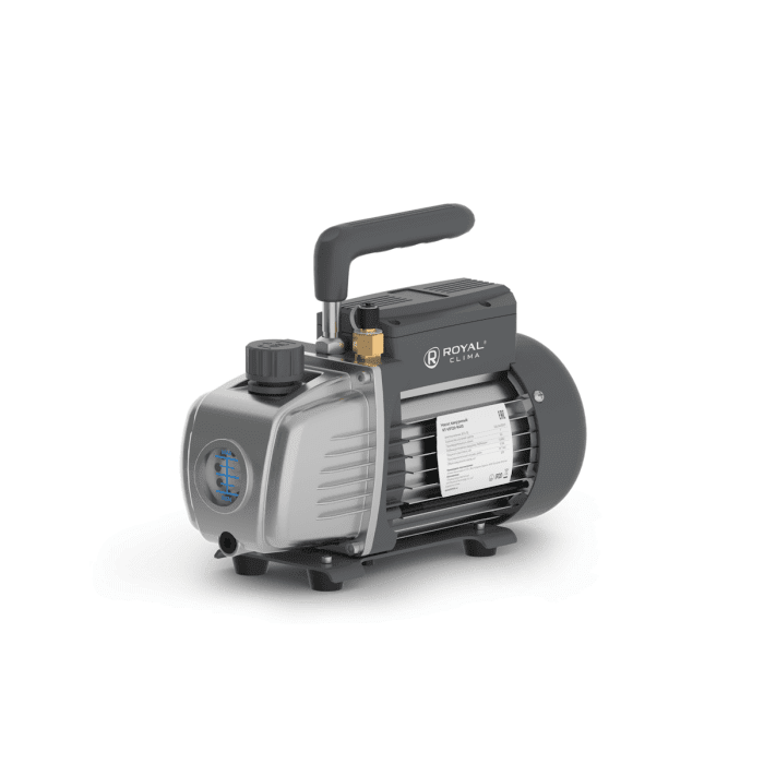 Насос вакуумный Royal Clima RT-VP120-R410 (1-ступ., 60л/мин, 60 microns, 1/4SAE)