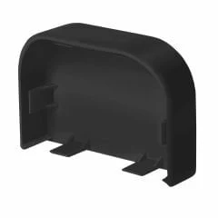Заглушка для кабель-каналов Арктика 74х55 мм, черный
