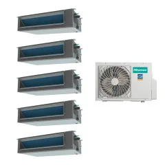 Мульти сплит-система Hisense AMW5-36U4RQC LP/ADT-09UX4RBL8*5шт