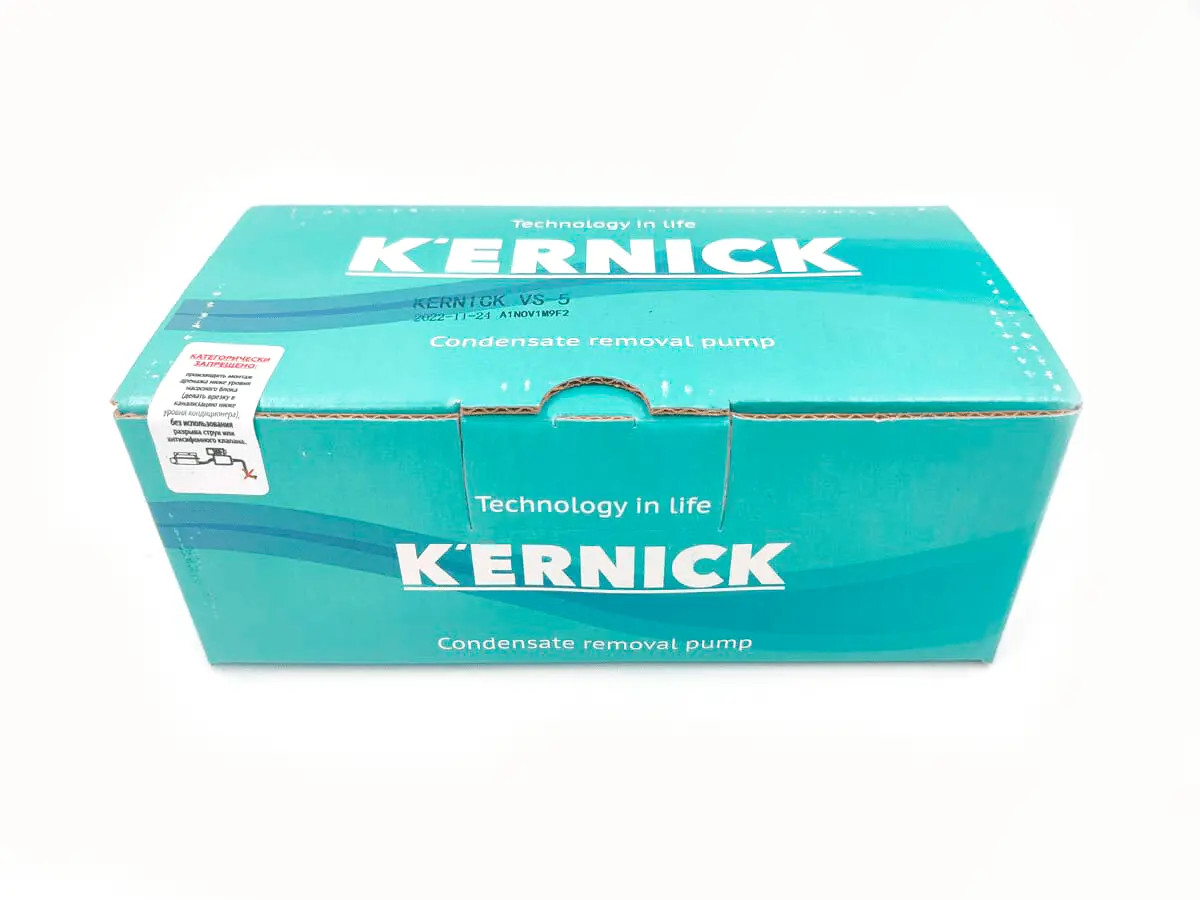Помпа дренажная Kernick VS-5 проточная, 10 л/ч, 20 Дб