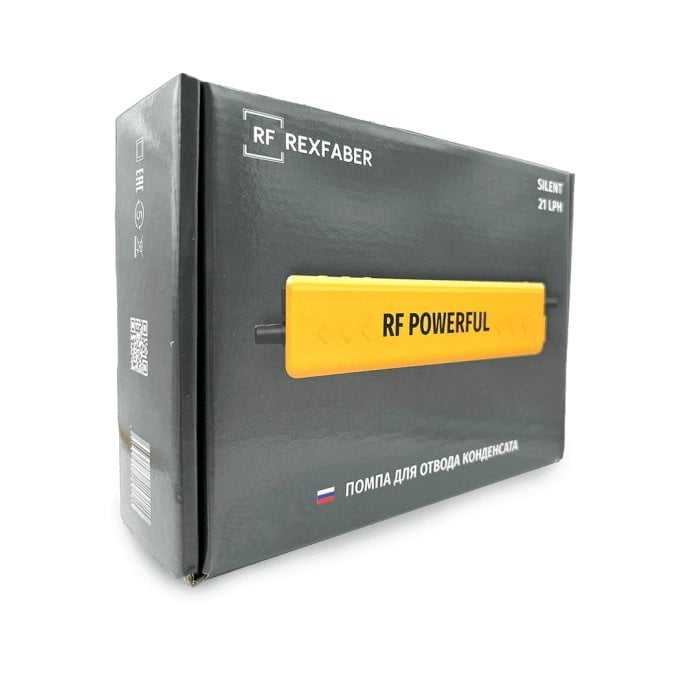 Помпа дренажная RF POWERFUL (проточная, 21 л/ч, 19 Дб), RexFaber