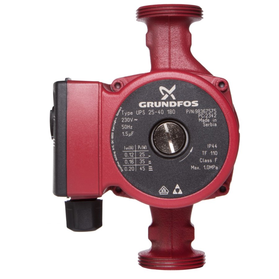 Насос Grundfos 98367575 UPS 25-40 EU циркуляционный