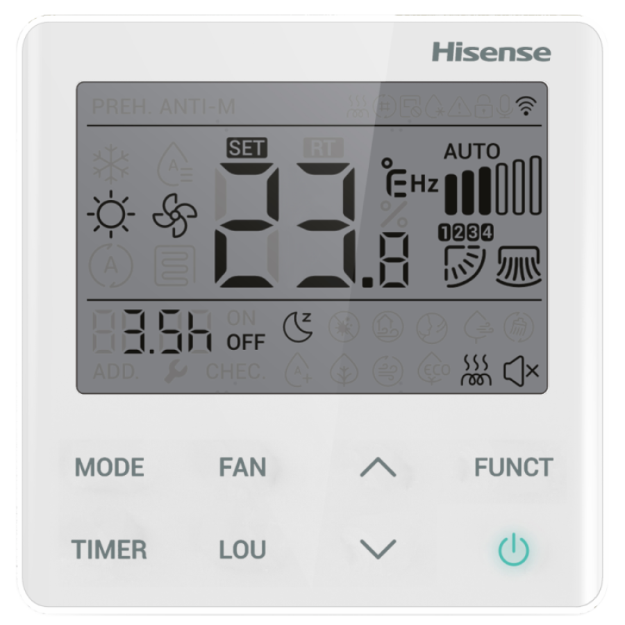 Напольно-потолочный блок Hisense AVT-24UR4RB8 мульти сплит системы
