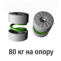 Виброгасители пружинные RF-MMH53-80, комплект из 2-х шт, RexFaber