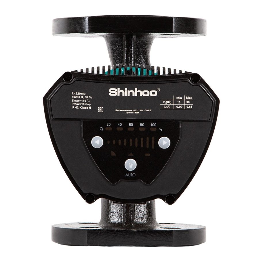 Насос Shinhoo 71121006 MEGA 40-10F циркуляционный