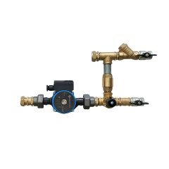 Смесительный узел Dantex без байпаса без гибких подвод д/вод. калориферов