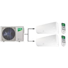 Мульти сплит система Ballu BA2OI-FM-14HN8/BSUI-FM-07HN8/BSUI-FM-09HN8/EU на 2 комнаты