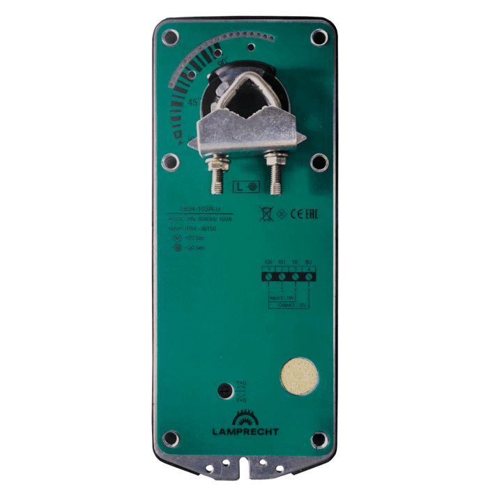 Электропривод Lamprecht LB220-10SR с возвратной пружиной