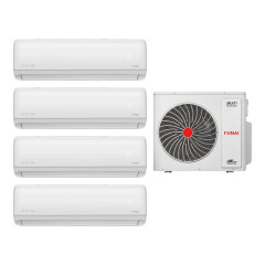 Мульти сплит-система Funai RAM-I-4KG105HP.01/U/RAM-I-DA30HP.W01/S*4шт