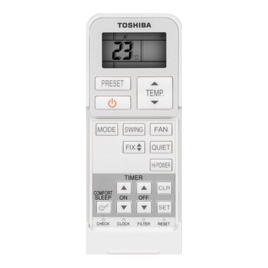 Комплект ИК-пульт с ИК-приёмником Toshiba RBC-AXU31U-E д/кассет. блоков