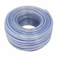 Трубка капиллярная ПВХ 8*13 мм армированная, 25 м в бухте, пищевая