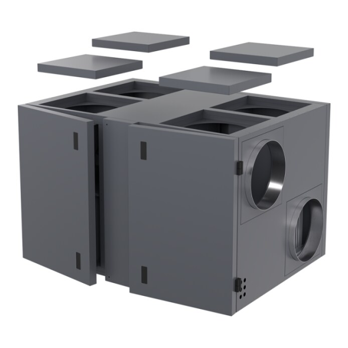 Приточно-вытяжная установка Zilon ZPVR-N 3200 UWL EC A