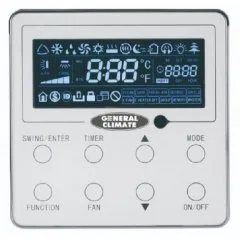 Пульт управления General Climate GC-WR04DS проводной для DV-MAXi2