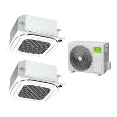 Мульти сплит-система Lessar LU-2HE18FVE2/LS-MHE09BWE2/LZ-B4CUB*2шт