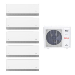 Мульти сплит-система Funai RAM-I-5OK120HP.01/U/RAM-I-KMS25HP.W01/S*5шт