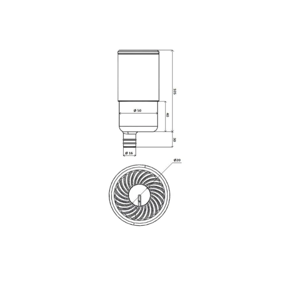 Сифон Kernick HS-50