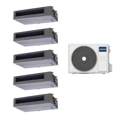 Мульти сплит-система Lessar LU-5HE42FME2B/LS-MHE07DWE2*5шт