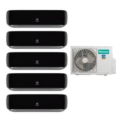 Мульти сплит-система Hisense AMW5-36U4RQC LP/AMS-09UW4RVETG00(B)*5шт