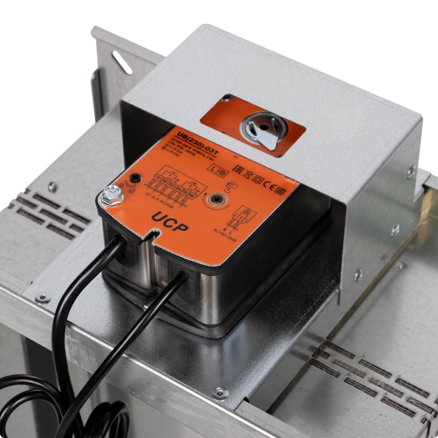 Противопожарный клапан Shuft SHFDO-90-O-150_150-MB230-0-0-0-0