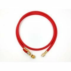 Шланг заправочный с вентилем DSZH CT-360-RYB-HV 1.5м, 1/4 SAE, до 55 Bar