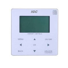 Проводной контроллер для модульных и мини-чиллеров с сенсорным дисплеем IGC IJRM-120H