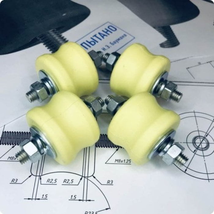 Виброгасители RF-V60P (4 шт, 40-60 кг), RexFaber