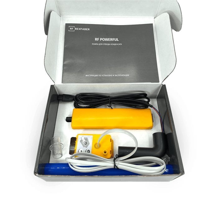 Помпа дренажная RF POWERFUL (проточная, 21 л/ч, 19 Дб), RexFaber