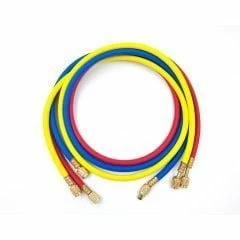 Заправочные шланги DSZH-360-RYB набор 3шт по 1.5м, 1/4 SAE, до 34 бар