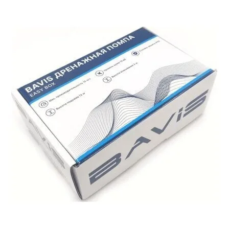 Помпа дренажная Bavis Easy Box проточная, 15 л/ч, 19 Дб