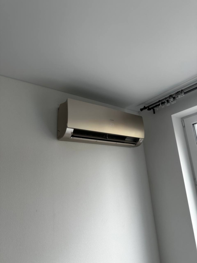 Установка настенного кондиционера