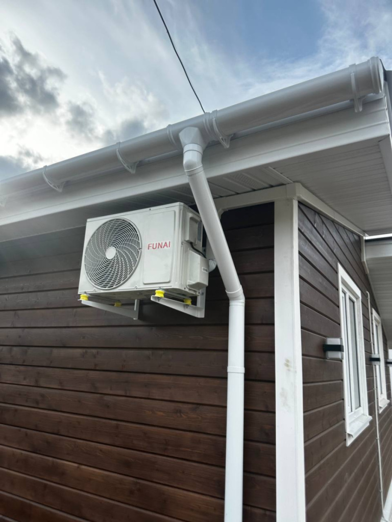 Установка кондиционера в частном доме