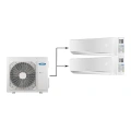 Мульти сплит система General Climate GU-M4E28H1/GC-ME09HRi (WiFi)*2 на 2 комнаты