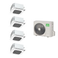 Мульти сплит-система Lessar LU-4HE28FME2/LS-MHE07BWE2/LZ-B4CUB*4шт