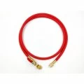 Шланг заправочный с вентилем DSZH CT-360-RYB-HV 1.5м, 1/4 SAE, до 55 Bar