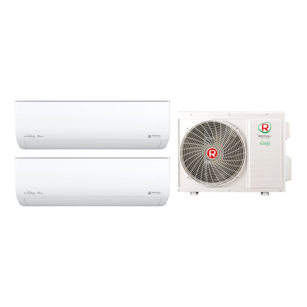 Мульти сплит-система Royal Clima 2DFM-14HN/OUT/RCI-GLD09HN*2шт