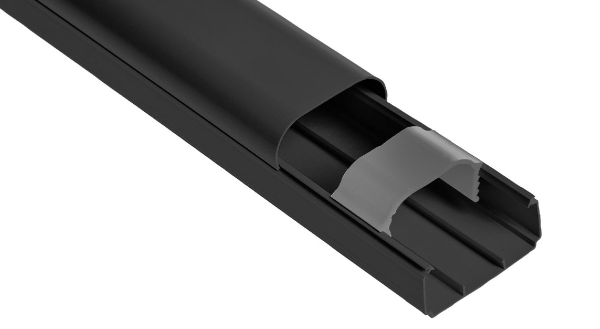 Кабель-канал Арктика 74х55 мм (2м), чёрный