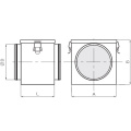 Корпус General Climate GFR 200 с фильтром