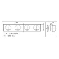 Фланец Toshiba TCB-SF160C6BPE воздушный