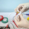 Изолента ПВХ, 19мм х 20м, белая, AVIORA