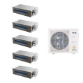 Мульти сплит-система AUX AM5-H42/4DR2/AMSD-H07/4R2*5шт