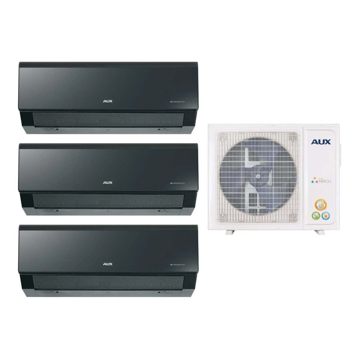 Мульти сплит-система AUX AM3-H21/4DR2/AMWM-H09/4R2(CC)*3шт