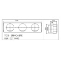 Фланец Toshiba TCB-SF80C6BPE воздушный