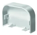 Заглушка для кабель-каналов Арктика 74х55 мм, белый