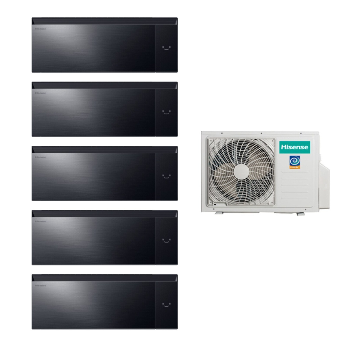 Мульти сплит-система Hisense AMW5-36U4RQC LP/AS-10UW4RWMQK00G(B)*5шт