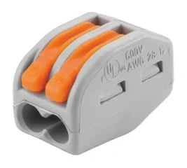 Клемма WAGO 2х2.5 мм (222-412)