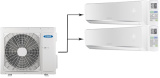 Мульти сплит система General Climate GU-M4E28H1/GC-ME09HRi (WiFi)*2 на 2 комнаты