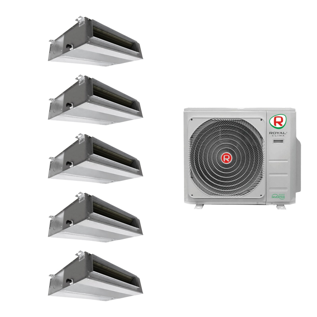 Мульти сплит-система Royal Clima 5RMN-42HN/OUT/RCI-DMN09*5шт